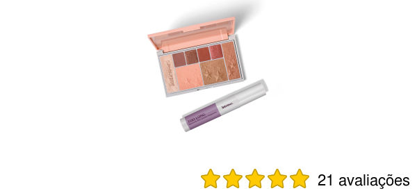 Combo Intense: Palette Multifuncional 1# Rose 13,2g + Máscara de